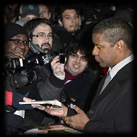 Denzel Washington Flight Premiere
